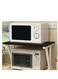 Microwave Oven Rack Multifunctional Microwave Stand Kitchen Storage 2 Tier Shelf for Home Cabinet Storage Rack