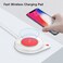 SEEKEN 10W Hyperspace Fast Wireless Charging Pad with LED Lamp-M-RED   Fast Charging   Compact   Power Delivery   Premium Design   High-Quality.