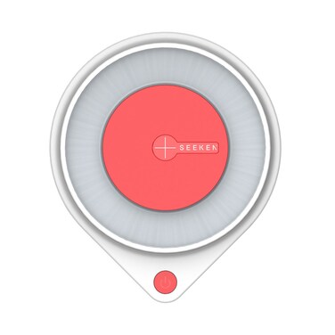 SEEKEN 10W Hyperspace Fast Wireless Charging Pad with LED Lamp-M-RED   Fast Charging   Compact   Power Delivery   Premium Design   High-Quality.