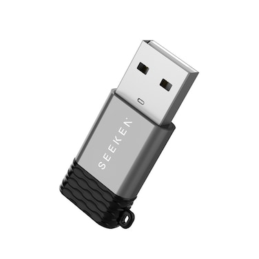 SEEKEN Converter &amp; Data Transfer OTG - Grey   Compatibility for Smartphones   Premium Design   High-Quality.