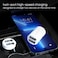 SEEKEN Dual USB CAR CHARGER   Over Voltage Protection   Over Current Protection   Premium Design   High-Quality.