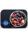 Kenwood Digital Kitchen Scale   Food Scale   Weighing Scale   Weight Scale   8Kg/22lbs Capacity 4MM Tempered Glass, Touch Control, Tare/Zero Function, Auto Shut-Off (Batteries Included) WEP50.000BK