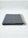 130 x 160 cm Woven Wooly Cotton Knitted Throw Blanket Navy Blue, Premium 400GSM Boho Geometric Tassel Blanket for Sofa Couch Bed and Living Room Decor