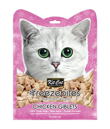 كت كات فريزبايتس، أحشاء دجاج مجففة، ٢٠ غرام