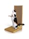 Large Vertical L Shape Cat Scratcher (18 inches) &ndash; Durable Cat Scratching Post &amp; Cardboard Cat Scratching Board with Ball Toy &ndash; Cat Wall Scratcher &amp; Scratch Pads &ndash; Perfect Cat Toys for Indoor Cats