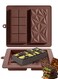 2Pcs Chocolate Bar Molds - Non-Stick Food Grade Silicone Chocolate Molds, Deep Dubai Chocolate Bar Mold for Pistachio, Chocolate Bar, Candy