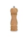Manual Salt and Pepper Grinder 16.5cm, Light Brown Ceramic Mill, Adjustable Spice Grinder for Peppercorns, Salt, and Dry Spices, Easy Refill Kitchen Mill