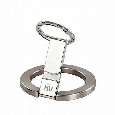 SNAP.HOLD.GO Magnetic Phone Holder &ndash; Ultra Thin Zinc Alloy Phone Ring with 360&deg; Rotation &amp; 180&deg; Foldable Stand, Strong Magnetic Grip for Smartphones-Titanium