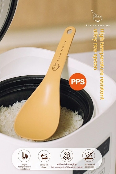 Alloy/Silicone soup spoon for home use, big soup ladle for serving soup or porridge, long handle, food-grade, won't damage your pot, heat-resistant, perfect for non-stick cookware.