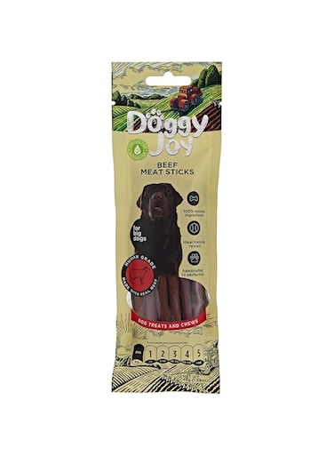 Doggy Joy Beef Meat Sticks Dog Treats 45g