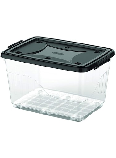 Cosmoplast 82 Liter Storage Box - Black