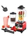 showkah&reg; Double Jar Blender Heavy Duty Commercial Mixer Speed Grinder, Ice Crusher, Smoothie Maker for Home &amp; Shop Juicer (Double Jar-1)