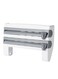 Layers Multifunctional Kitchen Storage Rack White/Grey 39x10x24cm