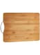 SAQOWARE Extra Large Premium Bamboo Cutting Board, Wooden Chopping Board Kitchen Cutting Board With Juice Grooves. Natural Bamboo (36x26cm)