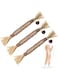 Yamibobo 3 Pcs/Set Natural Silvervine Sticks Cat Toys, Cat Snacks Sticks, Catnip Cat Chew Toys for Kittens Teeth Cleaning