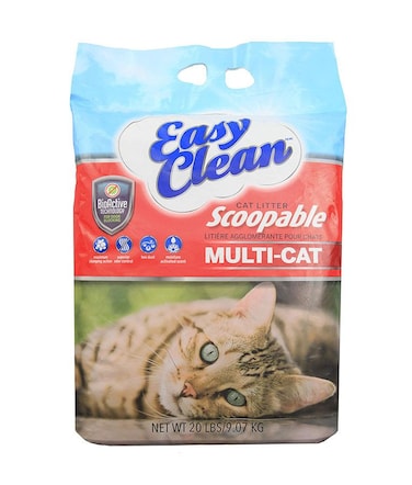 Easy Clean Multi-Cat Clumping Cat Litter 9.07kg