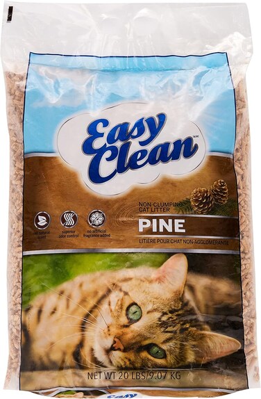 Easy clean cat litter pine pellets 9.07kg