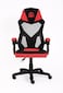Ignite Gaming Chair &ndash; Red Edition, Breathable Mesh &amp; Fabric, Ergonomic Design, Adjustable Height, PU Casters, 120KG Max Weight