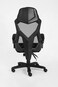 Ignite Gaming Chair &ndash; Black Edition, Breathable Mesh &amp; Fabric, Ergonomic Design, Adjustable Height, PU Casters, 120KG Max Weight