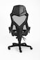 Ignite Gaming Chair &ndash; White Edition, Breathable Mesh &amp; Fabric, Ergonomic Design, Adjustable Height, PU Casters, 120KG Max Weight
