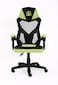 Ignite Gaming Chair &ndash; Green Edition, Breathable Mesh &amp; Fabric, Ergonomic Design, Adjustable Height, PU Casters, 120KG Max Weight
