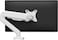 GamerTek Pivot Core Single Monitor Arm White