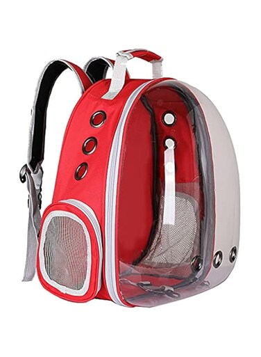 Dog Cat Carrier Bag for Travel -Red