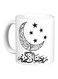 Kareem Printed Coffee Mug White/Black 350ml
