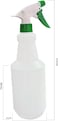 Lacot 750 HDPE Empty Spray Bottles (4-pcs) for Cleaning Solution, Plants, Pets, and More