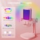 MAONO Gaming Microphone with Noise Cancellation, USB Condenser Mic for Streaming, Podcast, Twitch, YouTube, Discord, PC Desktop Computer Mic for PS5, GamerWave DGM20-Pink