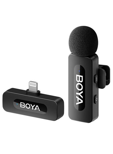 Boya BY-V1 2.4 GHz wireless microphone system