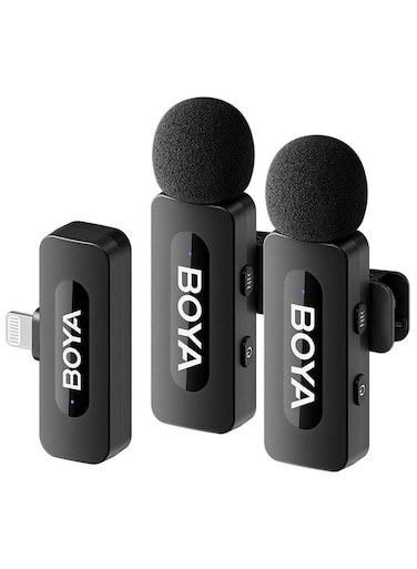 BOYA BY-V2 2.4 GHz Wireless Microphone System
