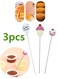 PCS Stainless Steel Cake Tester Set - Cake Probes &amp; Skewers for Muffins, Cupcakes &amp; Breads
