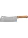 Royalford 8" Cleaver Knife with Wooden Handle RF9488 Razor Sharp Meat Cleaver Stainless Steel Vegetable Kitchen Knife Dishwasher Safe