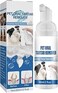 Pet Teeth Cleaning Foam, Oral Spray Pets, Pet Clean Teeth Cleaning Spray, Pet Teeth Cleaning Spray, Dog Oral Care Spray, Dental Care Bad Breath Treatmentfor Dogs &amp; Cats Natural Breath Freshener, 60ML