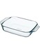 Pyrex Glass Rectangular Roaster - Clear