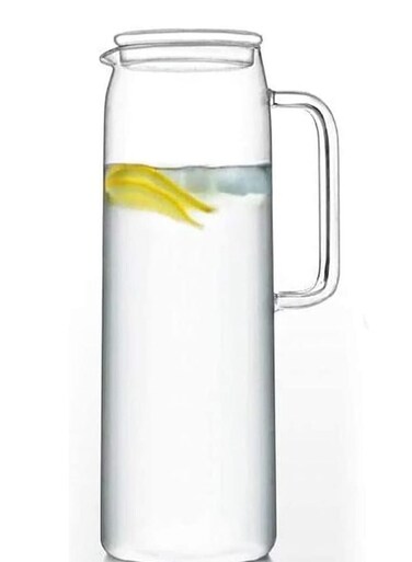 1500 ML Borosilicated Glass Water Jug With Glass Lid