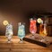 CRYSTAL CLEAR HURRICANE COCKTAIL GLASS SET OF 6 PCS