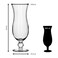 CRYSTAL CLEAR HURRICANE COCKTAIL GLASS SET OF 6 PCS