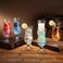CRYSTAL CLEAR HURRICANE COCKTAIL GLASS SET OF 6 PCS
