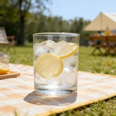 Crystal Clear Juice Glass ,set of 6 pcs