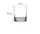 Crystal Clear Rock Glass ,set of 6 pcs