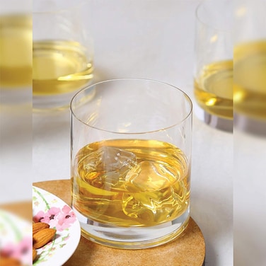 Crystal Clear Rock Glass ,set of 6 pcs 290 ml