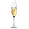 Crystal Clear Flute Champagne, Set of 6 Pieces, 210 ml