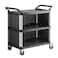 3-tier Trolley (Polypropylene) - Black