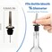 12 pc Value Pack, Stainless Steel Pour Spouts with Sealed Dust Caps