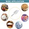 6 Pcs Value Pack, 4 Oz Clear Polycarbonate Utility / Ice Cube Scoop
