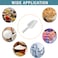 10 Pcs Value Pack, 12 Oz Clear Polycarbonate Utility / Ice Cube Scoop