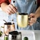 2 Pieces Value Pack, Hammered Stainless Steel Moscow Mule Mugs with Handle. 530 ml – Gold