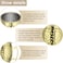 2 Pieces Value Pack, Hammered Stainless Steel Moscow Mule Mugs with Handle. 530 ml – Gold